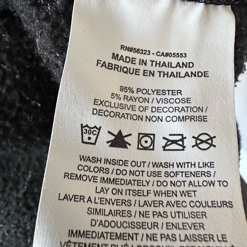 EUC Nike Fleece Pullover with Kanga Pocket & Funnel Drawstring Neck - Picture 7 of 11